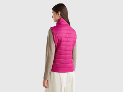 Sleeveless Puffer Jacket with Recycled Wadding_2TWDDJ003_097_02