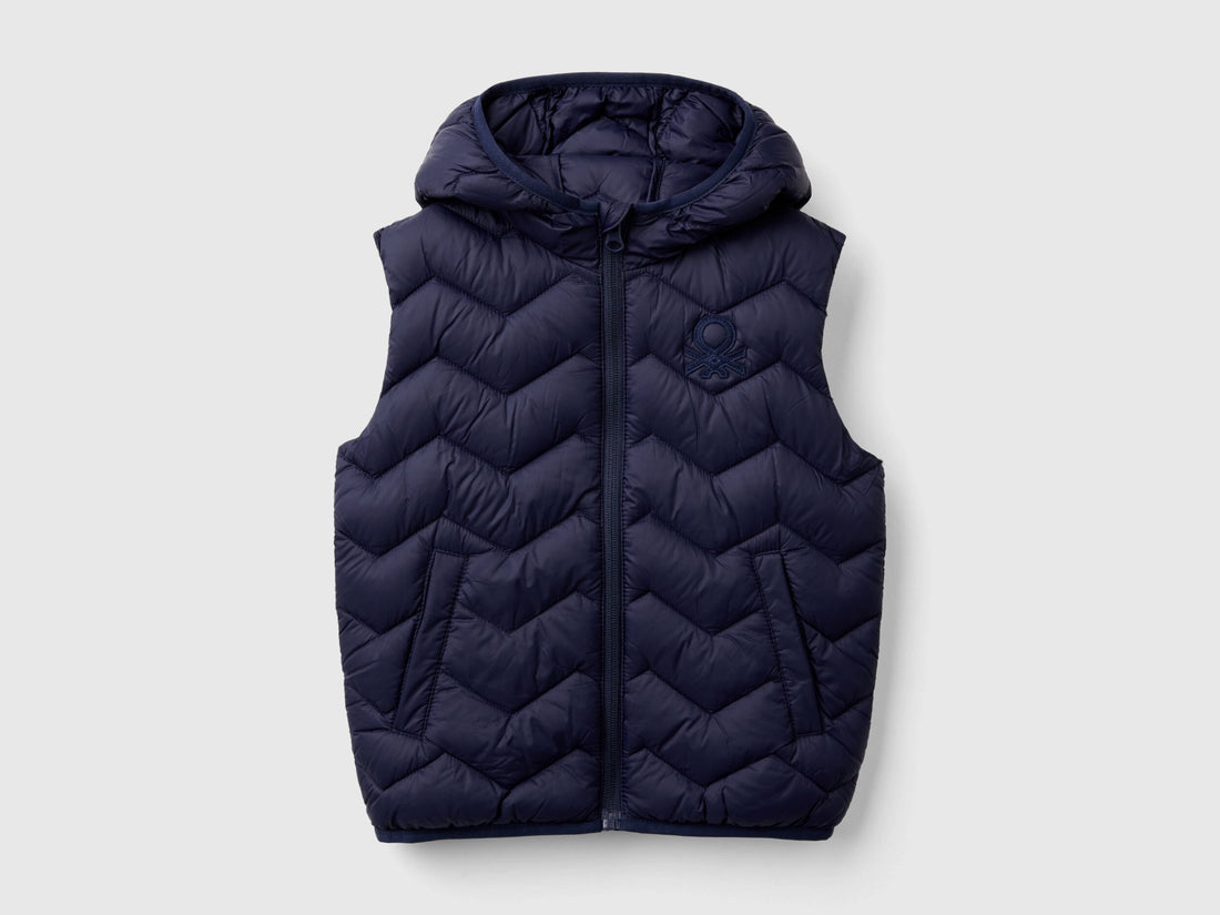 Benetton_Dark Blue_Padded Vest with Hood_2TWDGJ00G_252_01