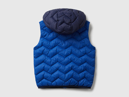 Benetton_Blue_Padded Vest with Hood_2TWDGJ00G_902_02