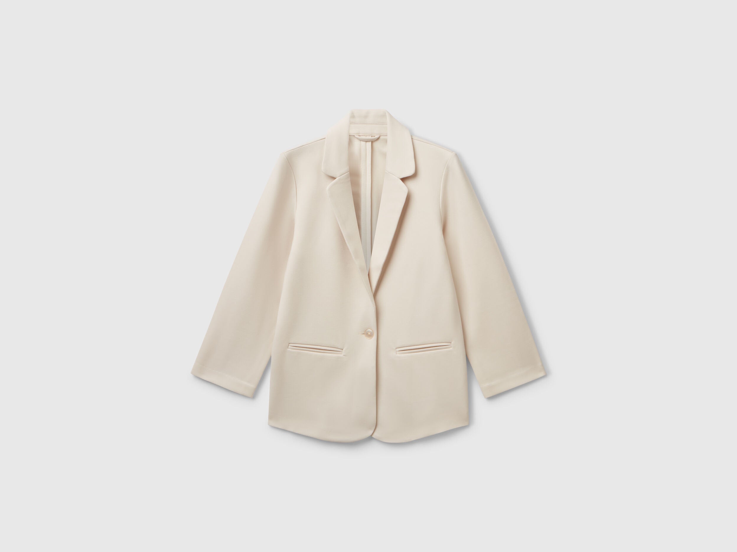 Benetton_Elegant Long Blazer_2U7FCW00I_00V_01