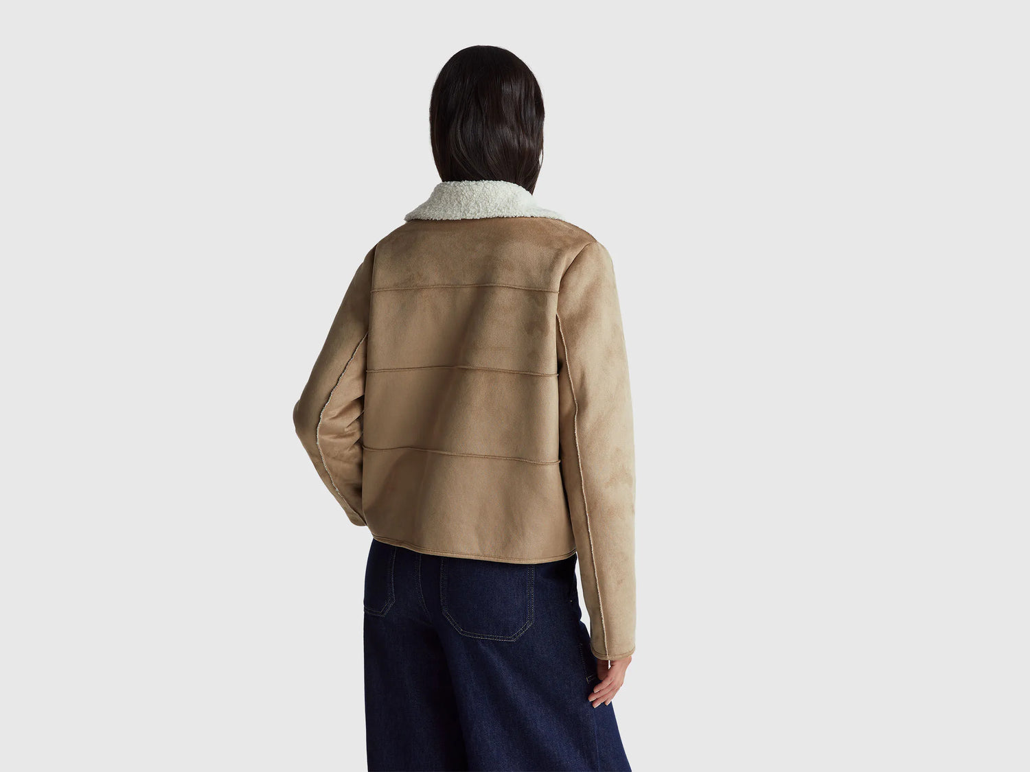 Benetton_Beige_Suede-Look Jacket_2W8EDN08Q_901_02