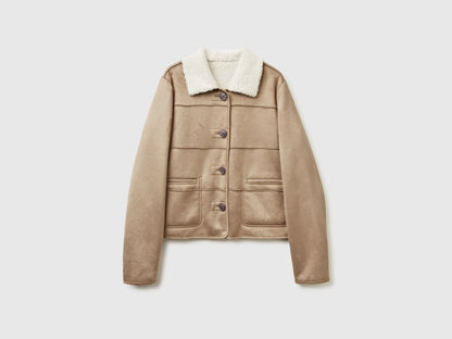 Benetton_Beige_Suede-Look Jacket_2W8EDN08Q_901_05