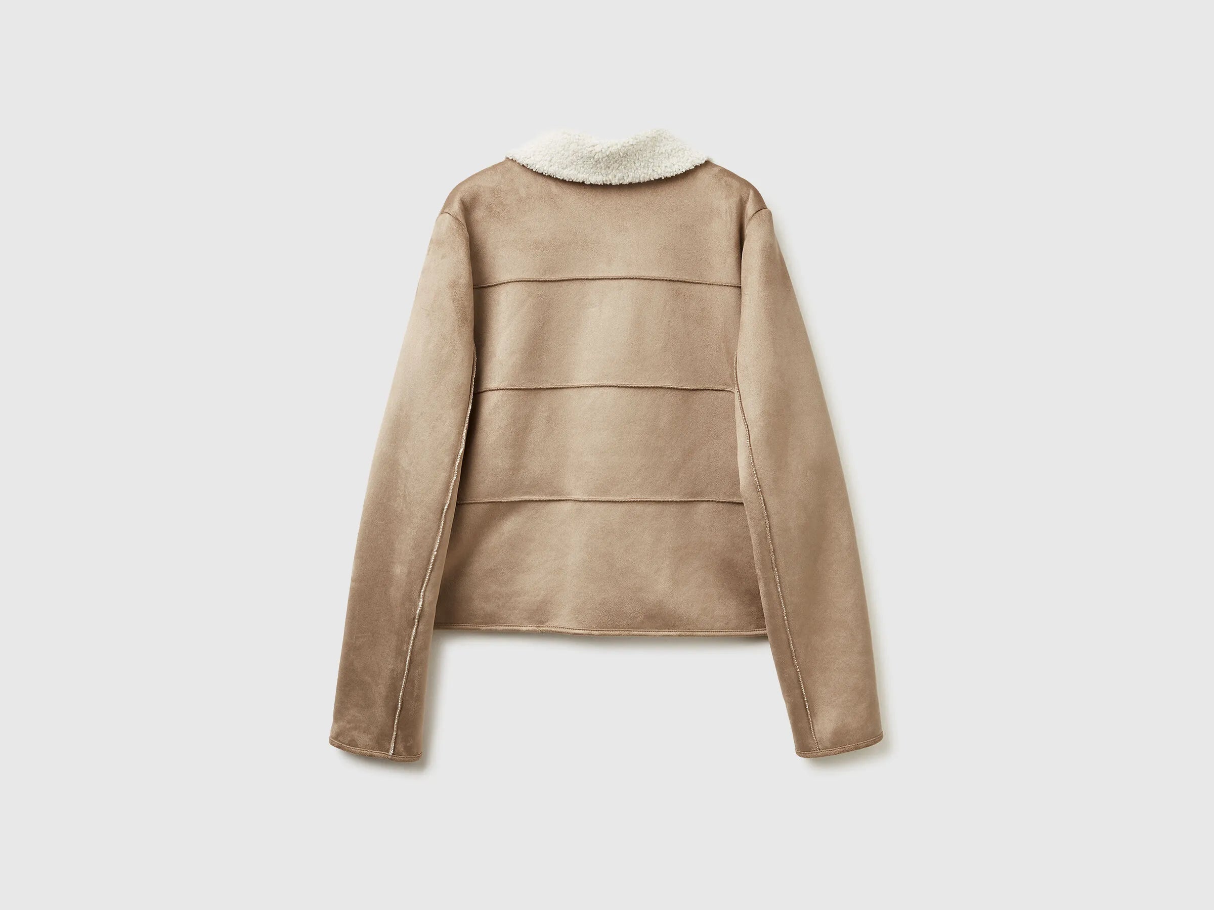 Benetton_Beige_Suede-Look Jacket_2W8EDN08Q_901_06