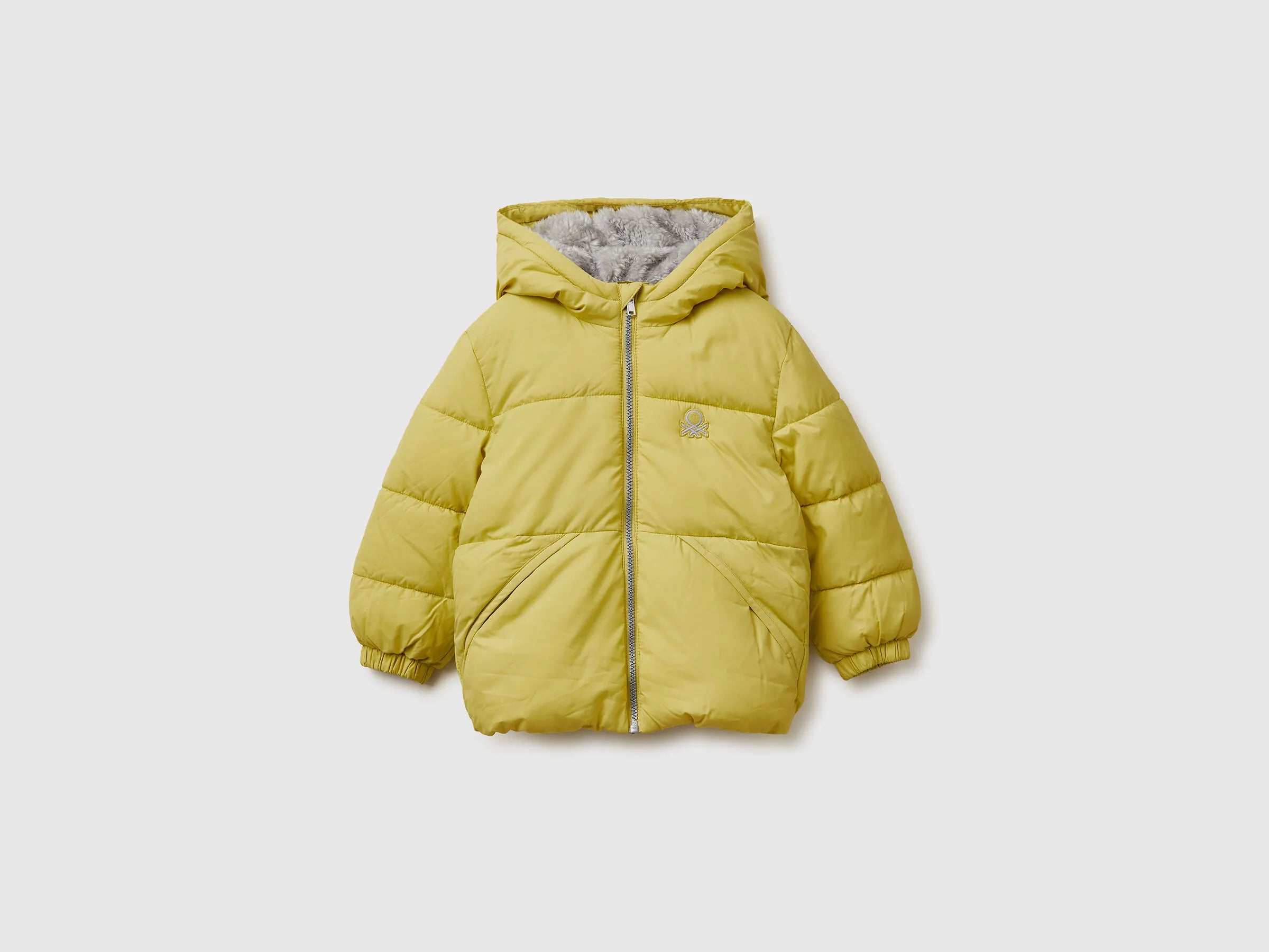Benetton_Yellow_Jacket with Teddy Interior_2WU0GN035_0Y6_01