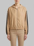 Benetton Camel Women Canvas Jacket with Hood SKU: 2Z0SDN09E_21R Image 00