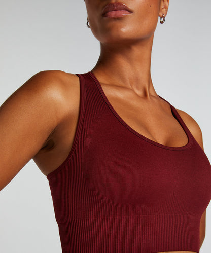 HKMX Seamless Sports Bra Level 2_300015_Syrah_02