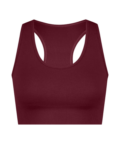 HKMX Seamless Sports Bra Level 2_300015_Syrah_05