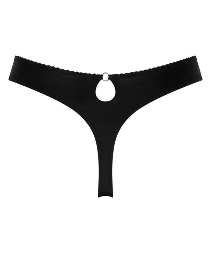 Hunkemoller_Black_Andrea Thong_300190_Caviar_05