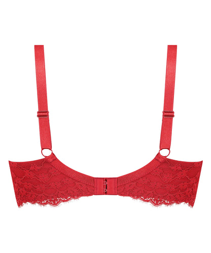 Hunkemoller Chili Pepper Women Daisy Non-Padded Underwired Bra in Different Cup Sizes SKU: 300316_Chili Pepper Image 06