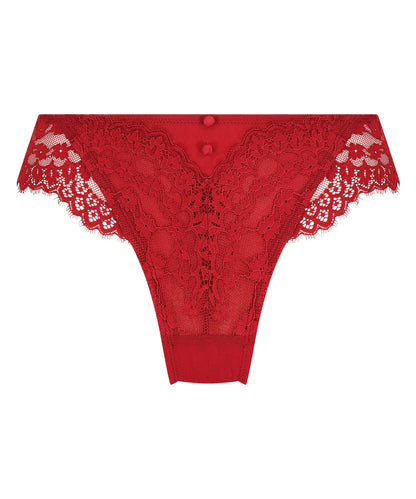 Hunkemoller Chili Pepper Women Daisy Brazilian SKU: 300321_Chili Pepper Image 04
