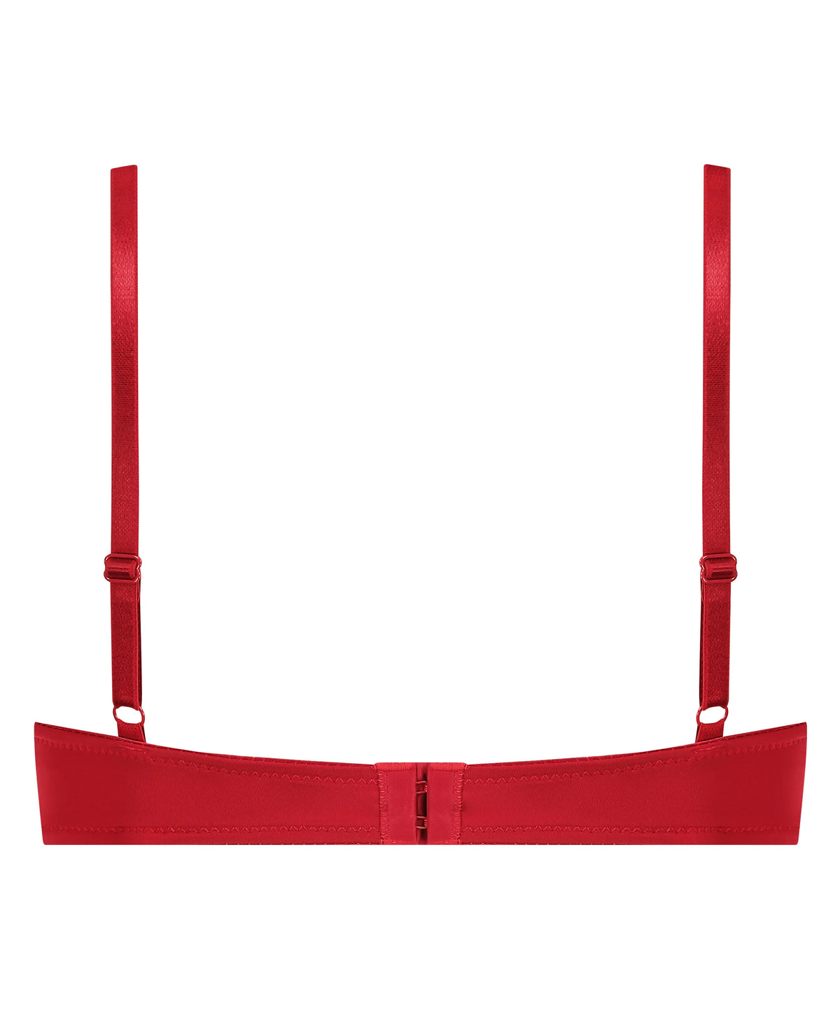 Hunkemoller Chili Pepper Women Plunge Padded Underwired Bra in Different Cup Sizes SKU: 300428_Chili Pepper Image 06
