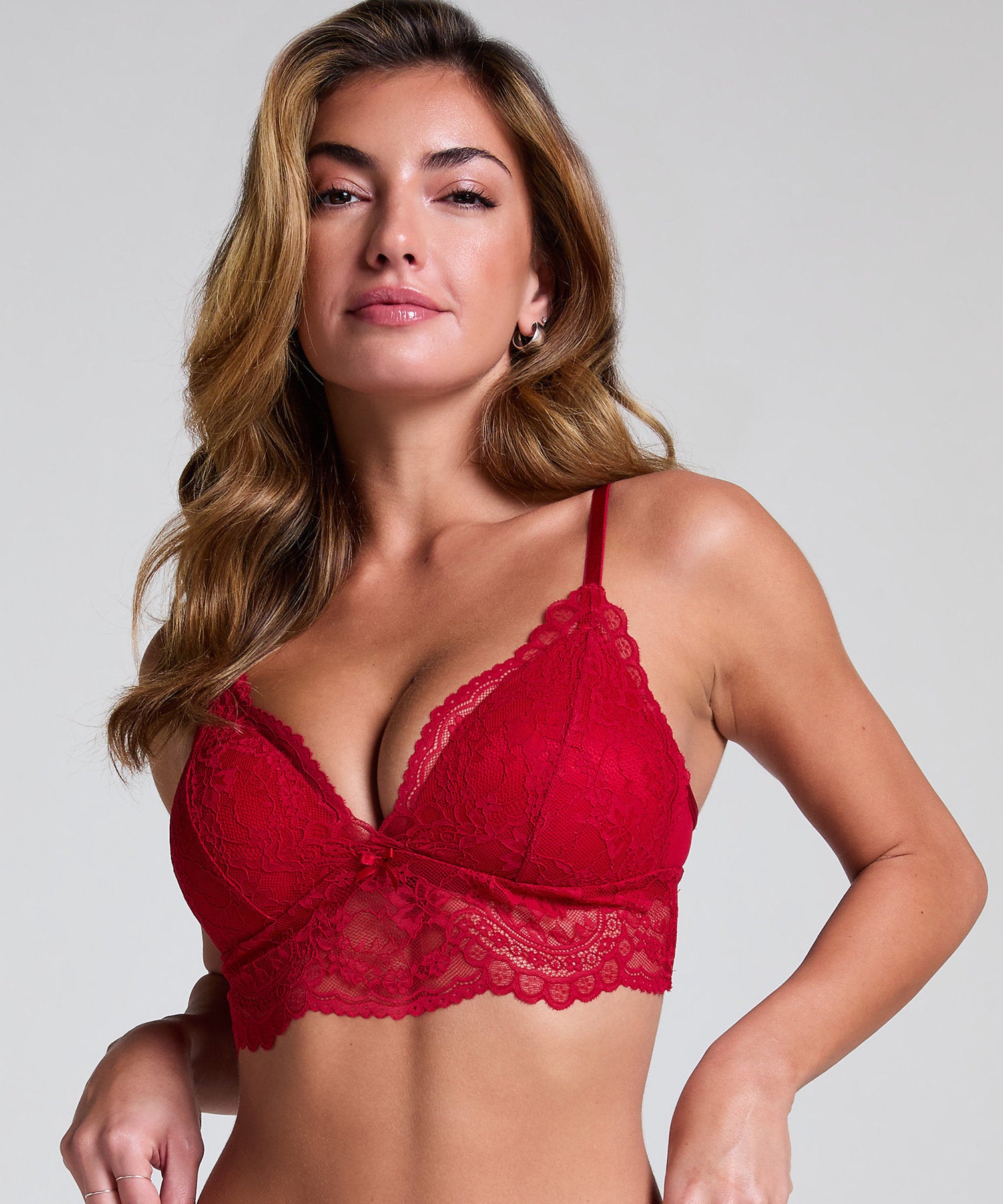 Hunkemoller_Juliette Bralette - Red_300886_Chili Pepper_02