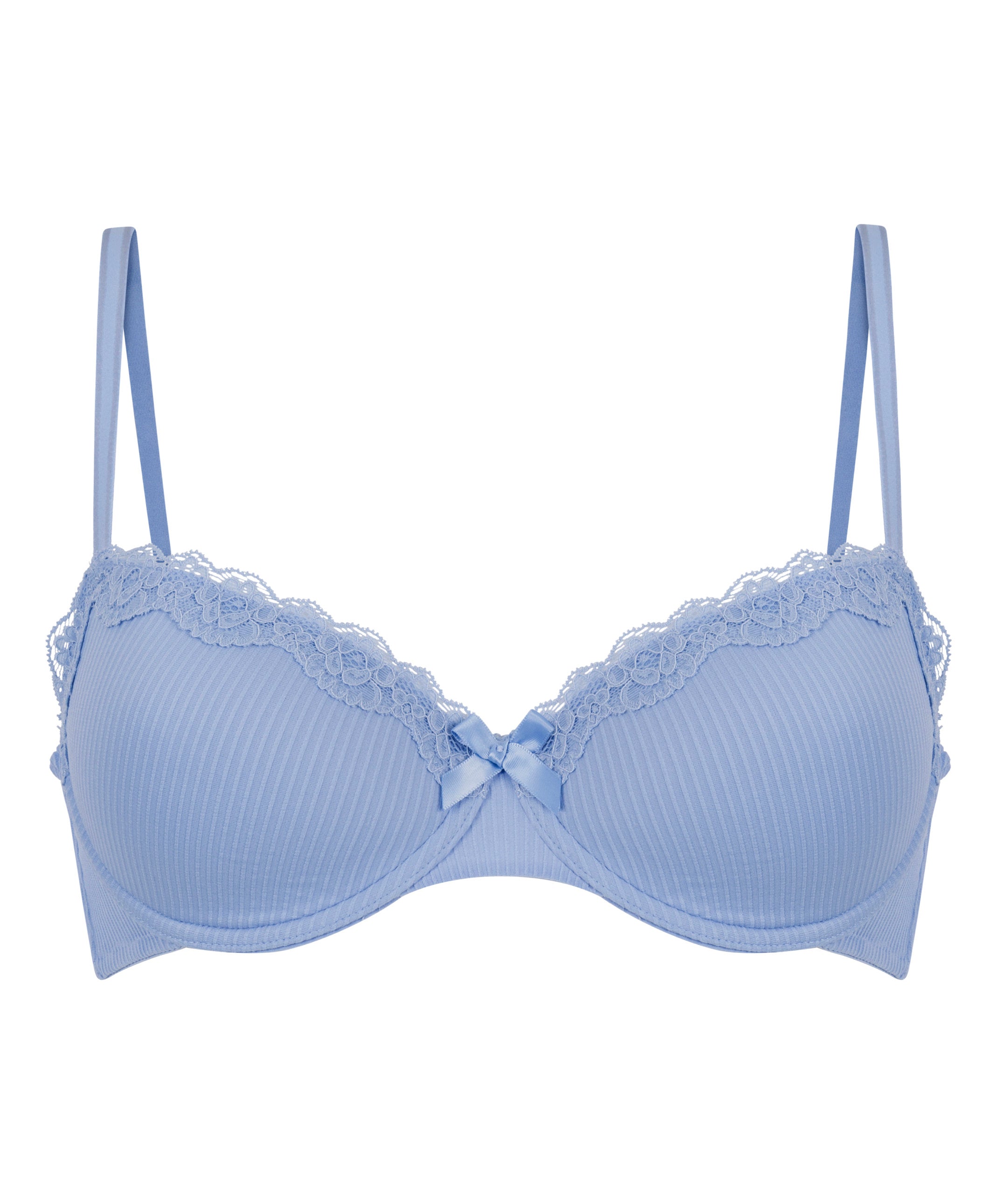 Hunkemoller_Lola Padded Underwired Bra in Different Cup Sizes_300921_Bel Air Blue_01