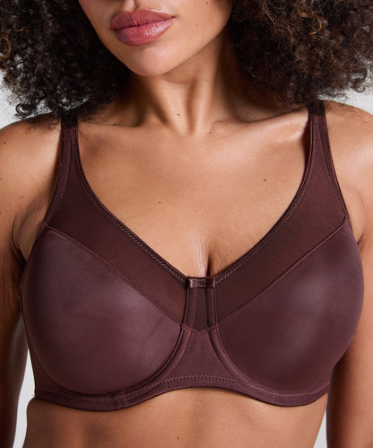 Hunkemoller_Chicory Coffee_Nina Non-Padded Underwired Minimizer Bra in Different Cup Sizes_301014_Chicory Coffee_02