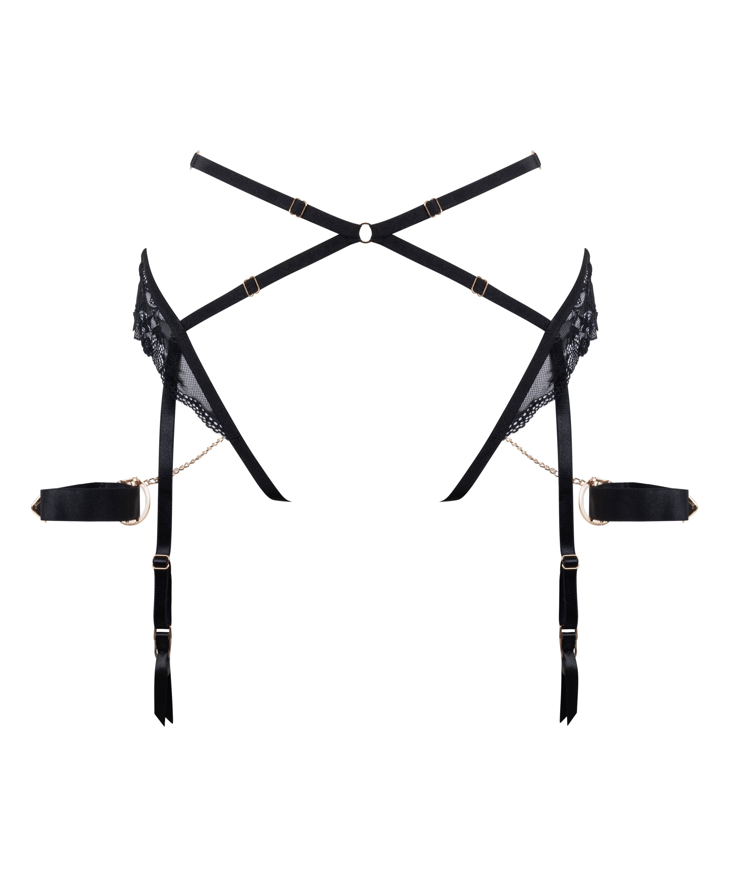 Hunkemoller_Nadia Open-back Brazilian_301032_Caviar_05