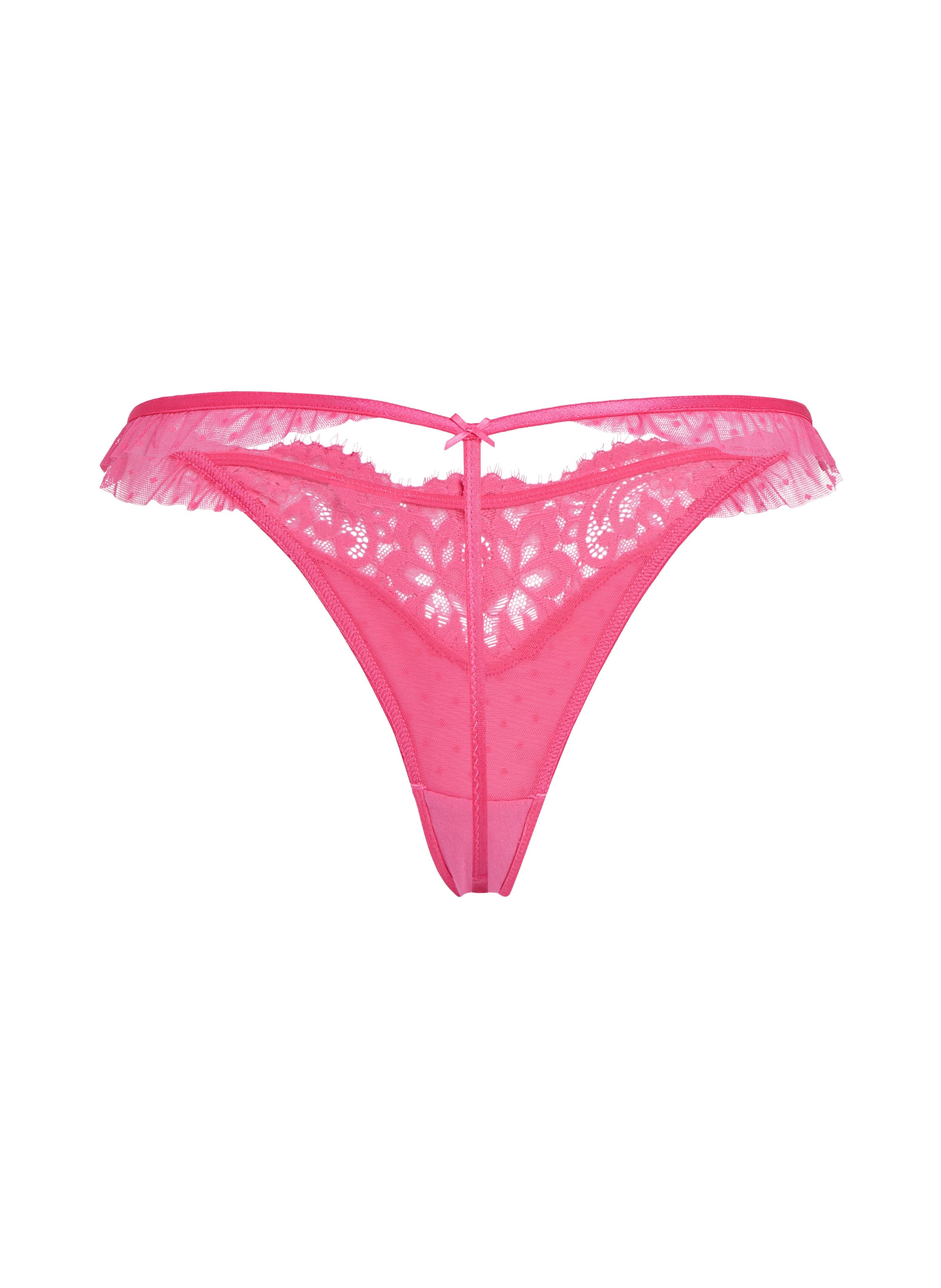 Hunkemoller_Harmony Thong - Pink_301053_Sangria Sunset_05