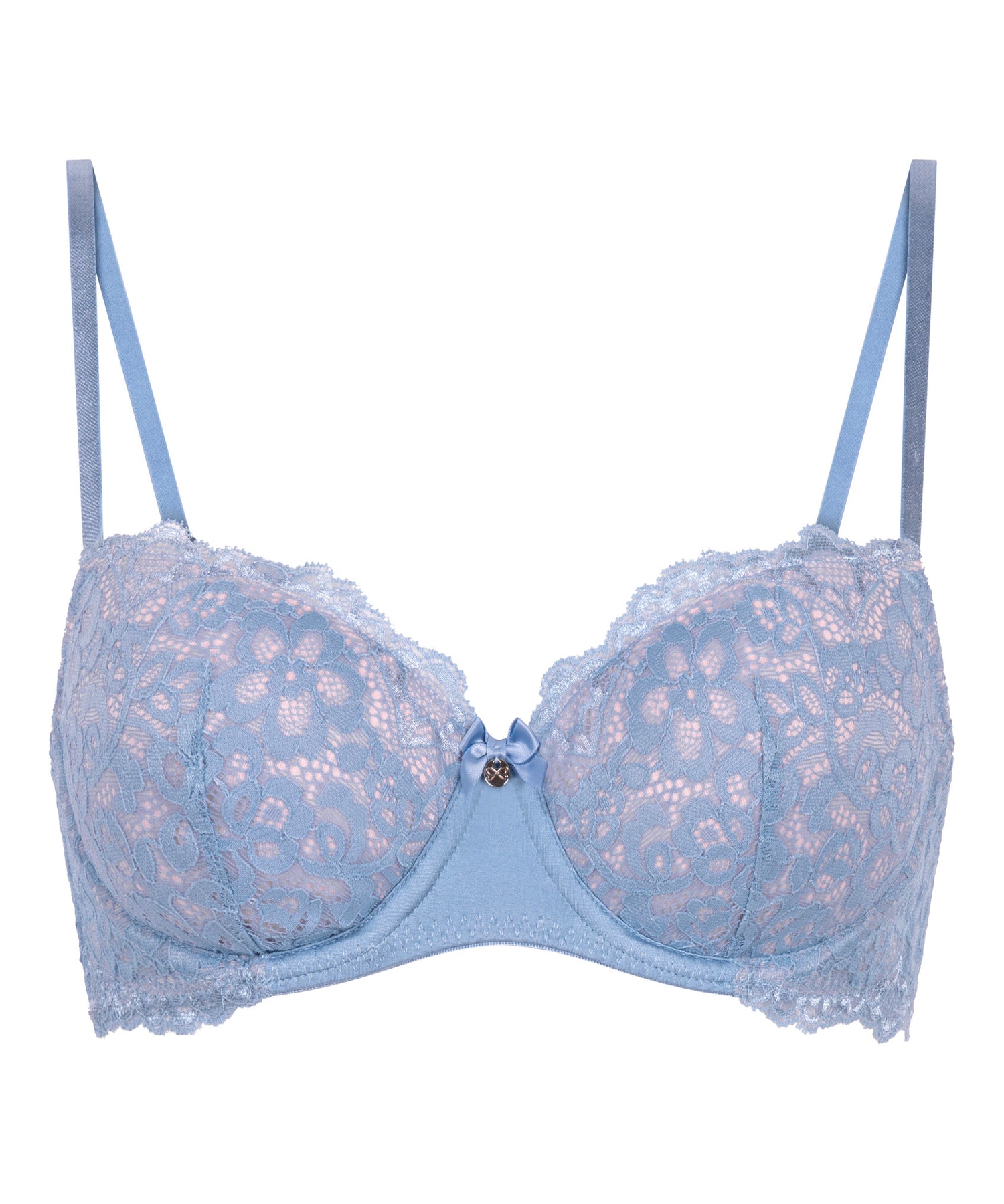 Hunkemoller_Marine Padded Underwired Bra in Different Cup Sizes_301056_Bel Air Blue_05