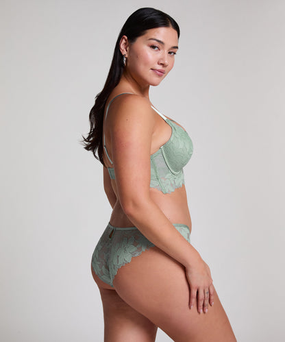 Hunkemoller_Ingrid Padded Underwired Longline Bra in Different Cup Sizes_301132_Iceberg Green_06