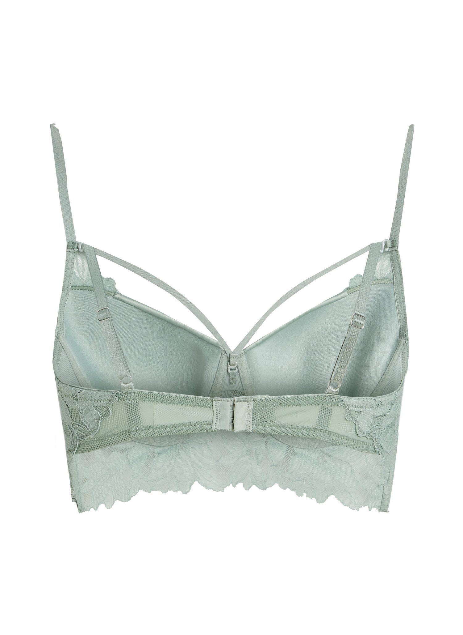Hunkemoller_Ingrid Padded Underwired Longline Bra in Different Cup Sizes_301132_Iceberg Green_08