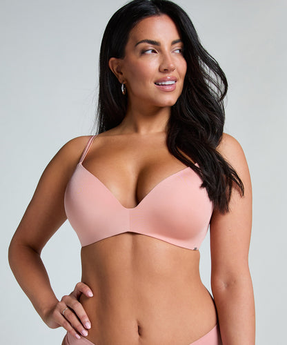 Hunkemoller_Rose Tan_Mona padded non-underwired bra in Different Cup Sizes_301440_Rose Tan_01