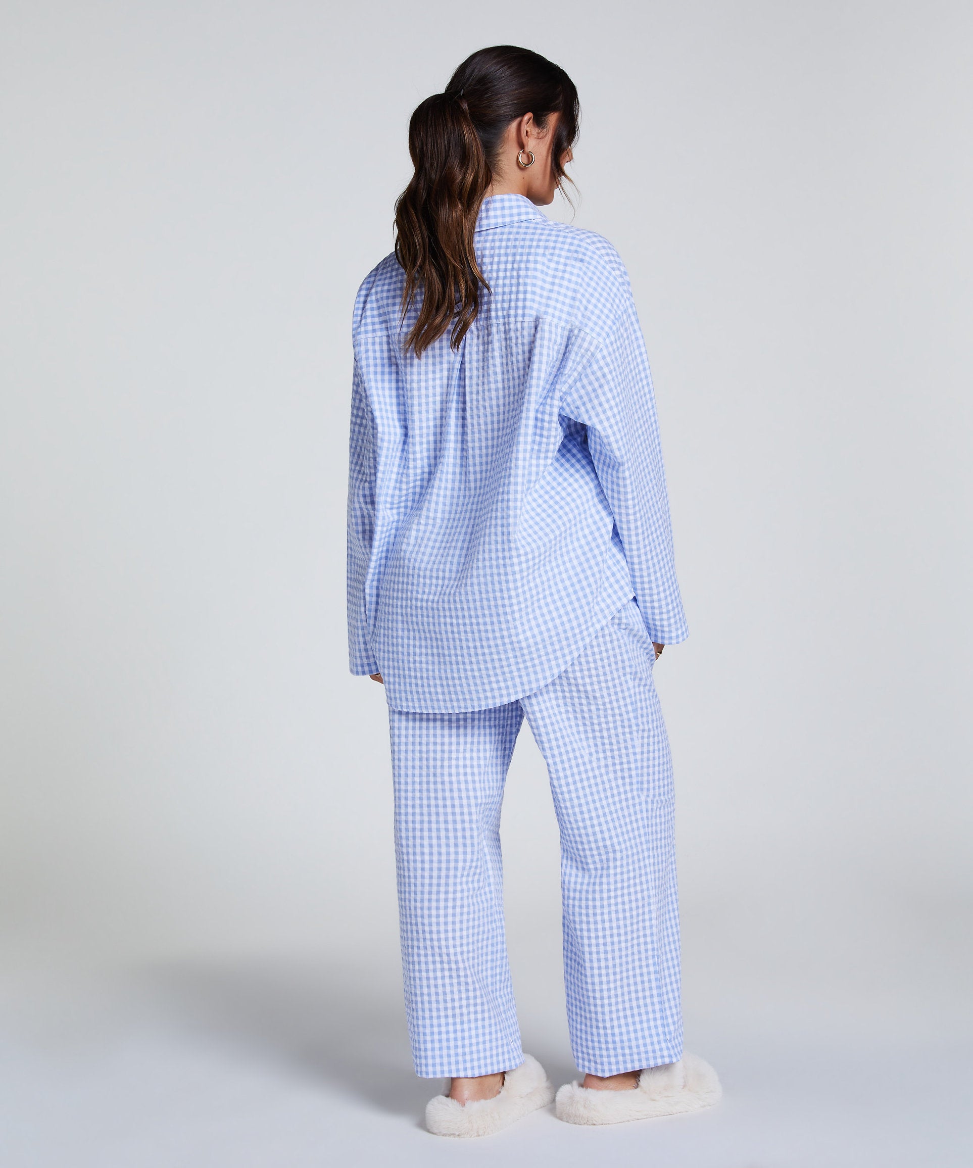 Hunkemoller_Cotton Jacket - Blue_301441_Hkm Blue_03