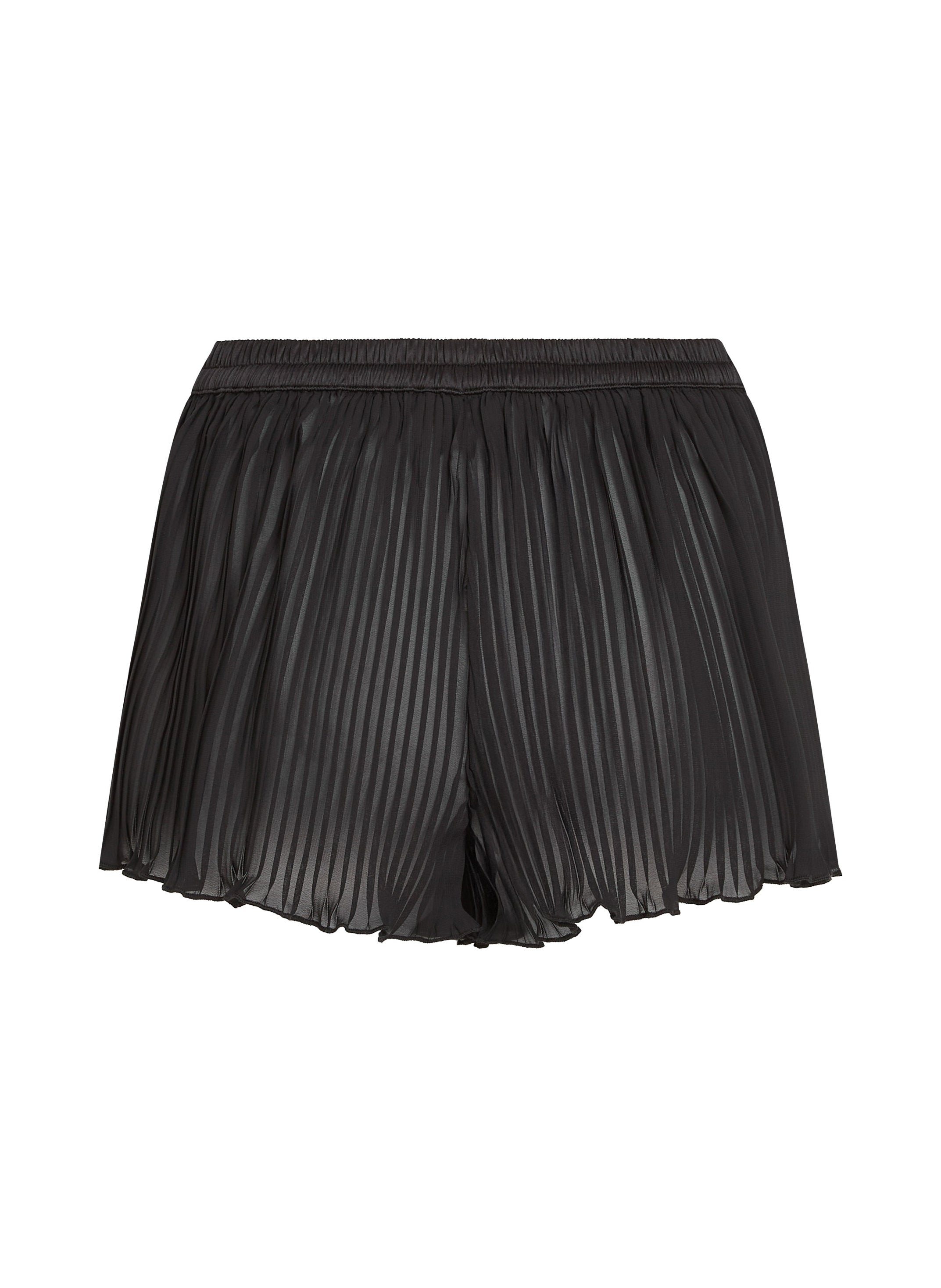 Hunkemoller_Plisse Short_301445_Caviar_05