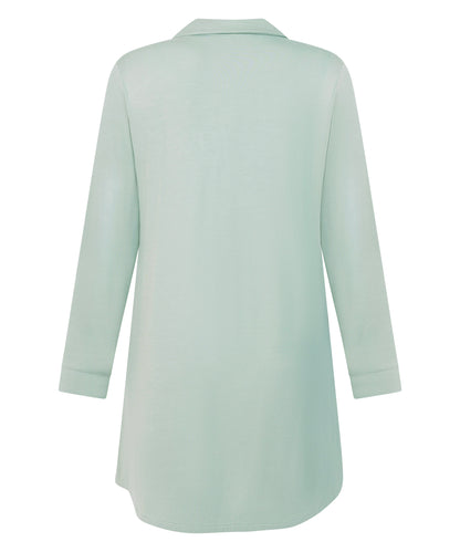 Hunkemoller_Essential Jersey Shirtdress_301472_Iceberg Green_05