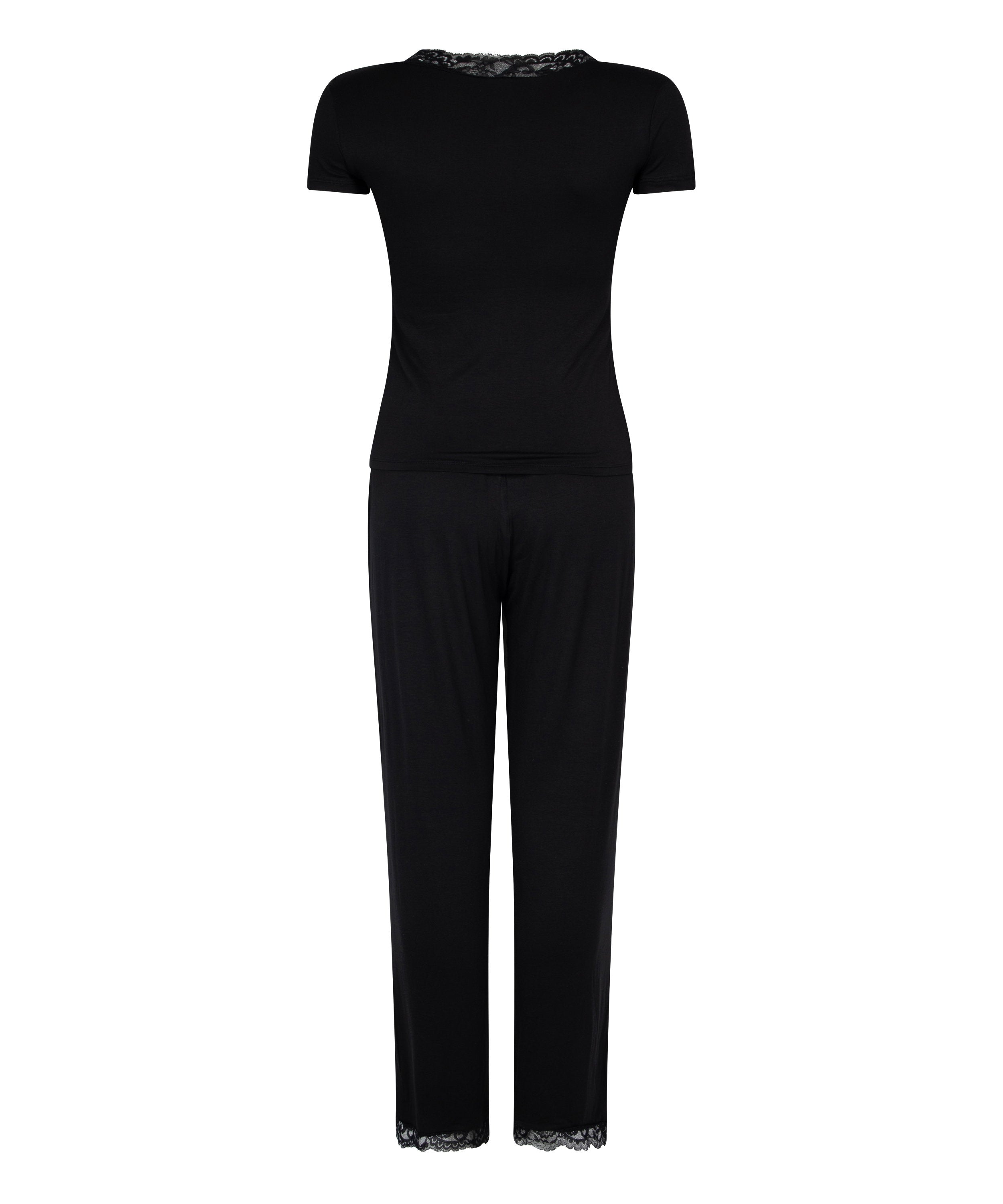 Hunkemoller_Pyjamaset Nanna_301483_Black_05