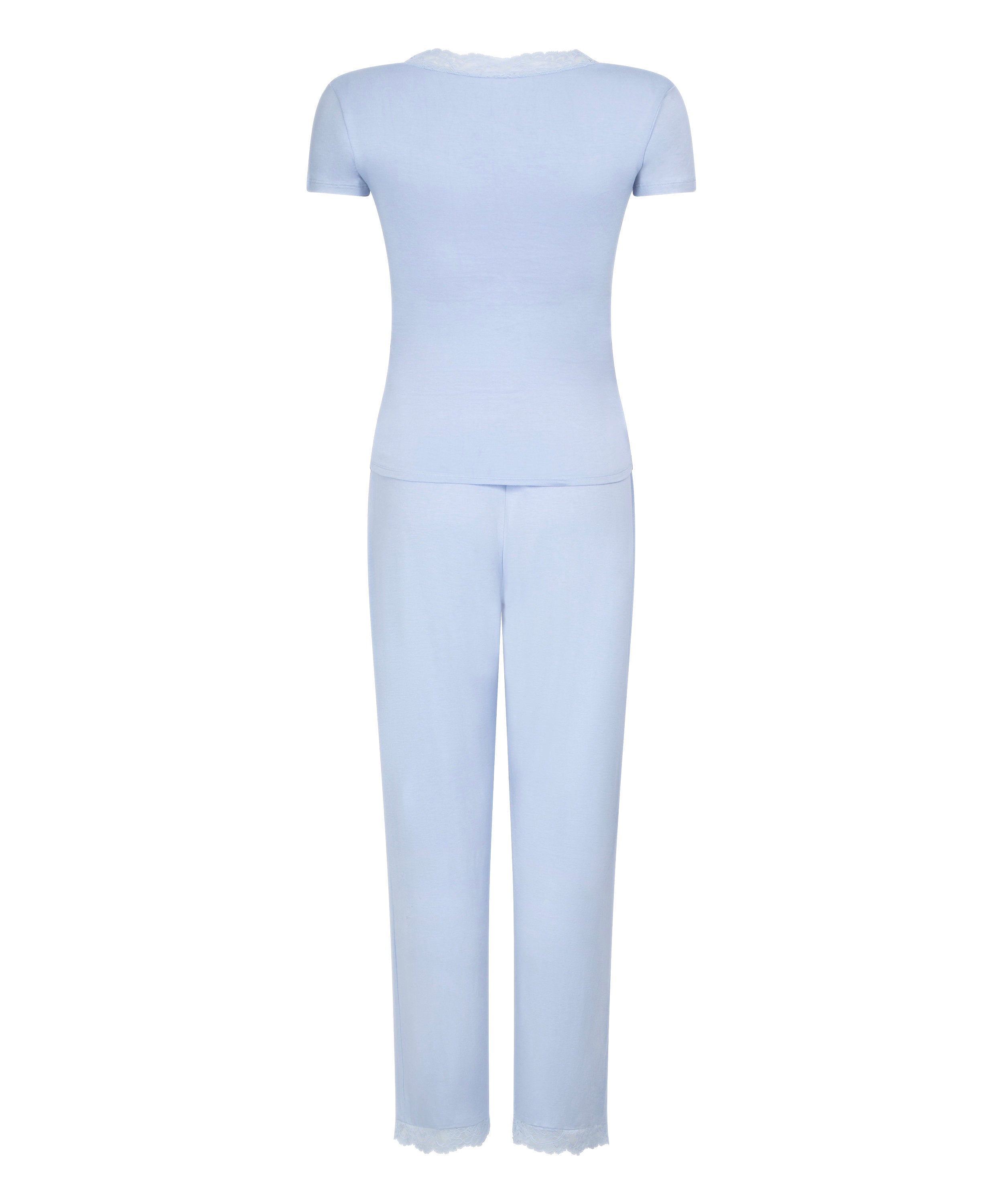 Hunkemoller_Pyjamaset Nanna_301484_Brunnera Blue_05
