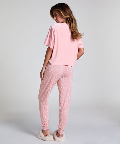 Hunkemoller_Jersey Pyjama Pants_301500_Bridal Rose_03