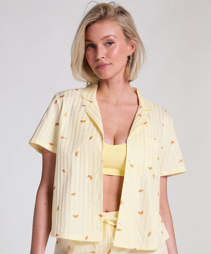 Hunkemoller_Jacket Cotton_301516_Hkm Yellow_01