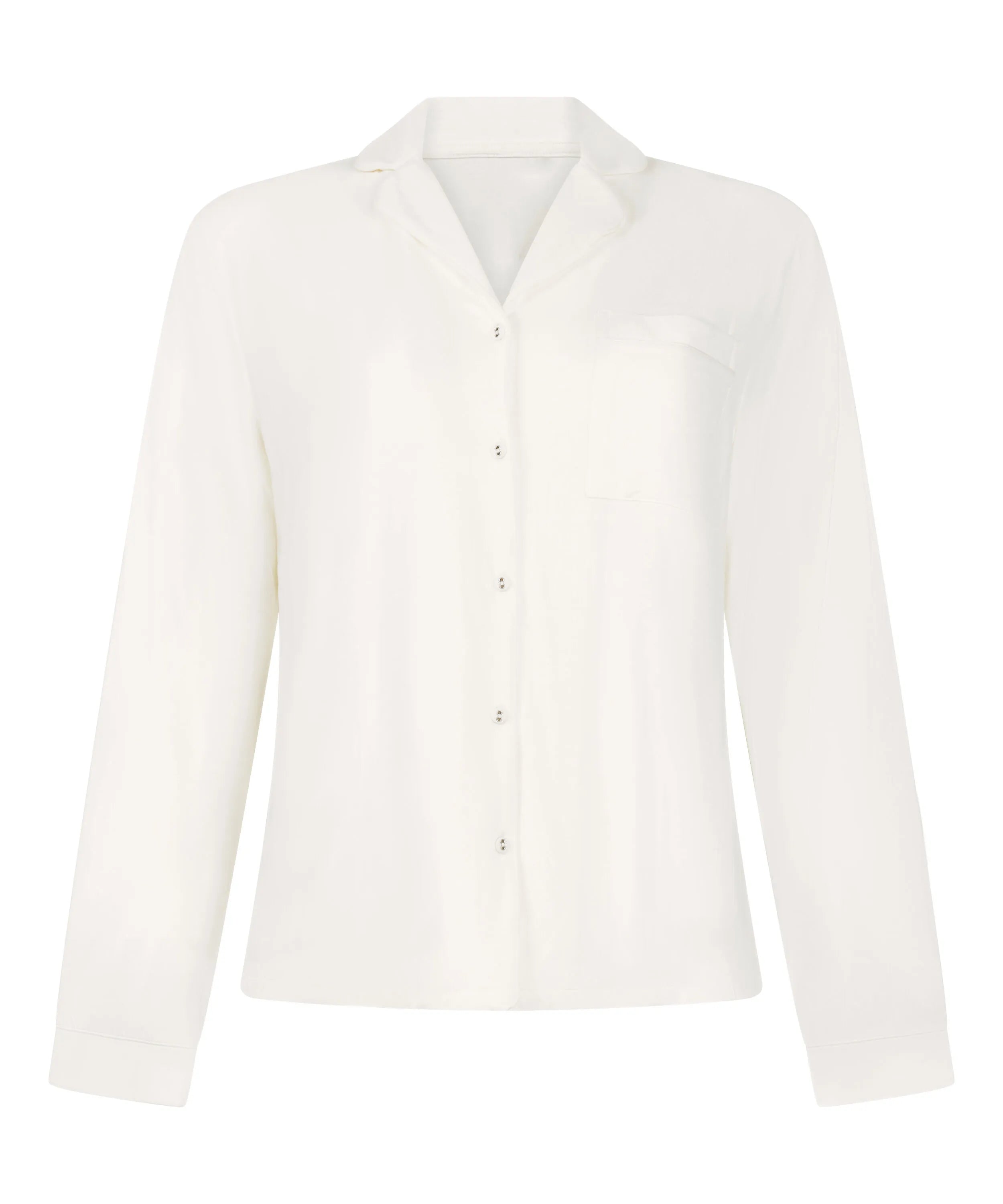 Hunkemoller_White_Essential Jersey Long-Sleeved Jacket_301526_Whisper White_05