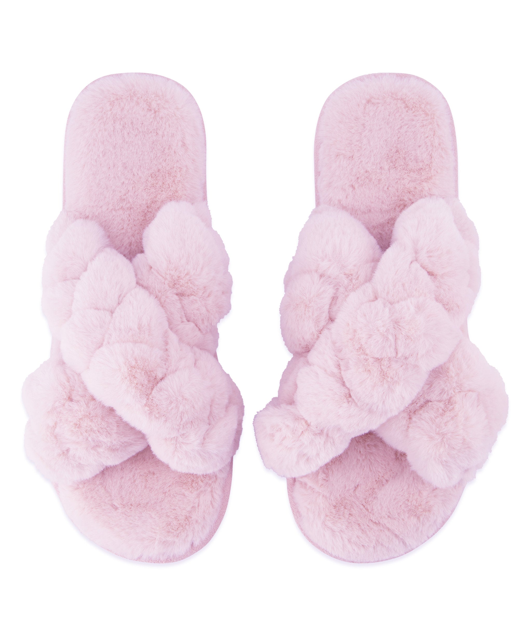 Hunkemoller_Fake Fur Sliders - Purple_301567_Light Lilac_02