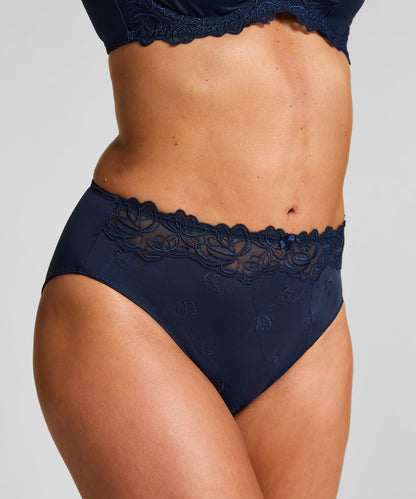 Hunkemoller_Peacoat_Diva High Knickers_301573_Peacoat_02