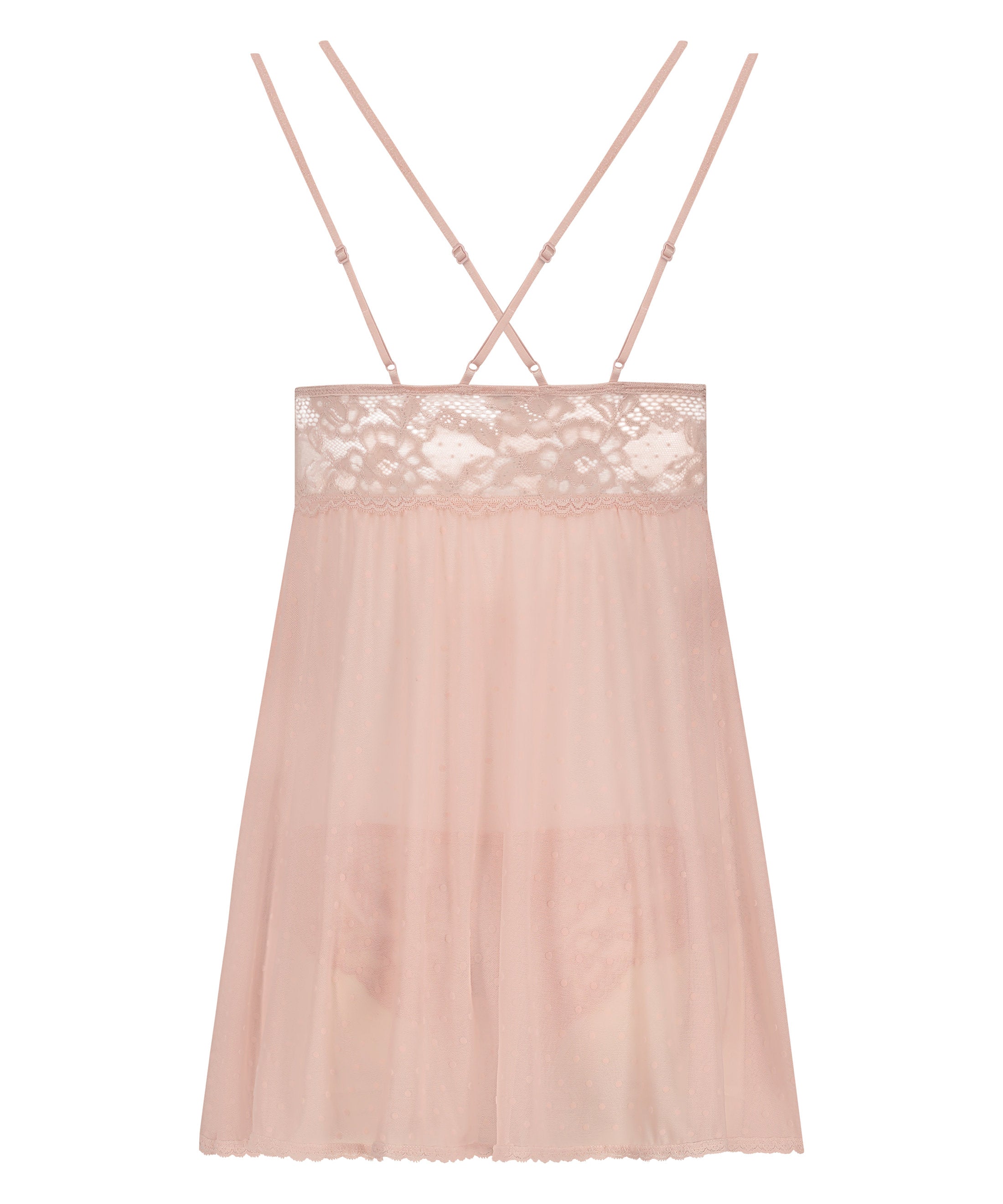 Hunkemoller_Beatriz Babydoll - Pink_301645_Silver Pink_05