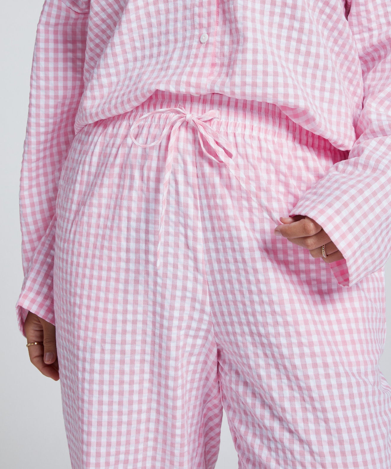 Hunkemoller_Cotton Pyjama Pants - Pink_301648_Pink_02