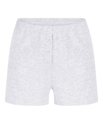Hunkemoller_White Grey Melee_Pointelle shorts_301665_White Grey Melee_05