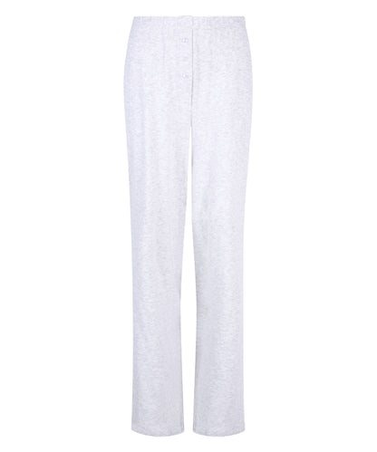Hunkemoller_White Grey Melee_Pointelle Pyjama Pants_301669_White Grey Melee_04