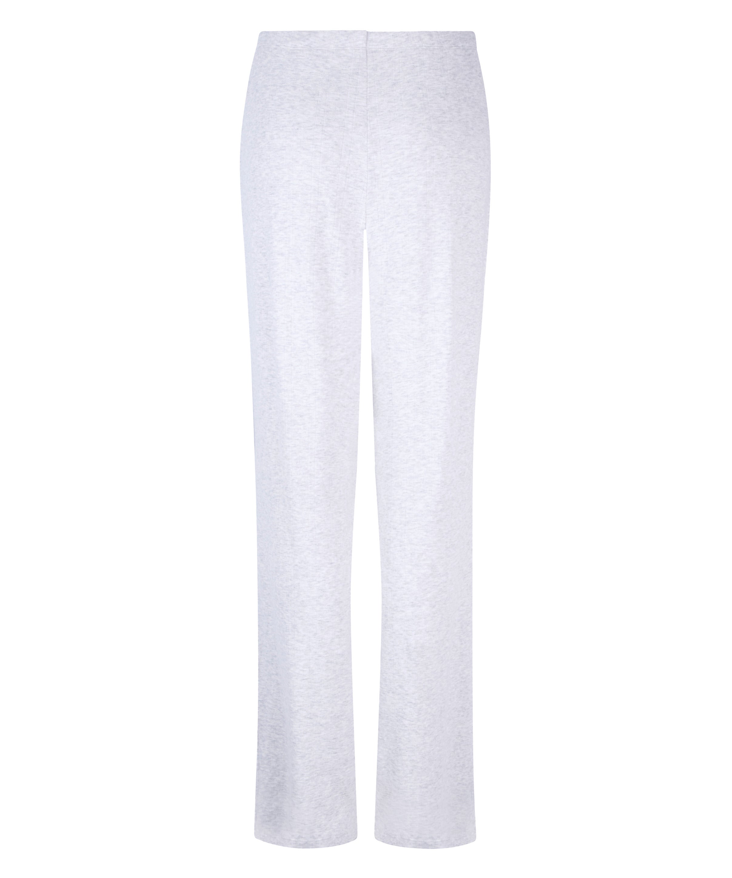 Hunkemoller_White Grey Melee_Pointelle Pyjama Pants_301669_White Grey Melee_05