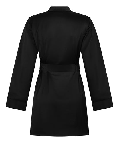 Hunkemoller_Black_Satin Kimono_301690_Black_06