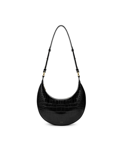 JW PEI_Black Croc_Carly Saddle Bags_302-5_Black Croc_04