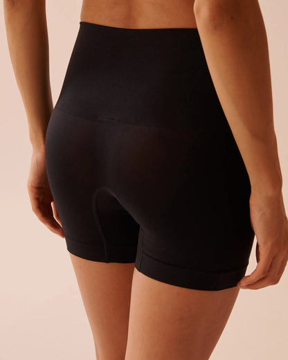 La Vie en Rose Black Beauty Women Light Support Seamless Fabric High Waist Shaper Shorts SKU: 30200010_00001 Image 02
