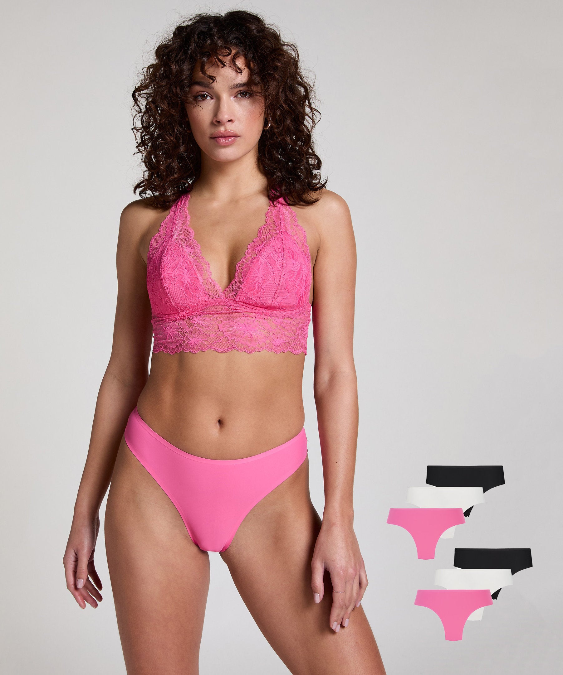 Hunkemoller_6-Pack Invisble Brazilians_302001_Bright White_01
