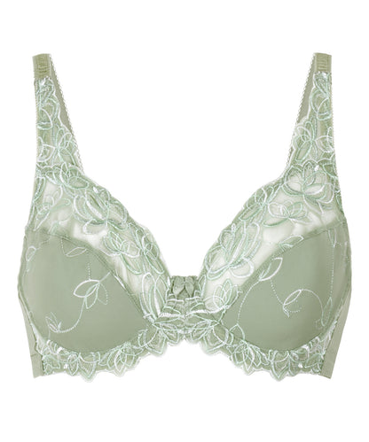 Hunkemoller_Iceberg Green_Diva Non-Padded Underwired Bra in Different Cup Sizes_302358_Iceberg Green_05