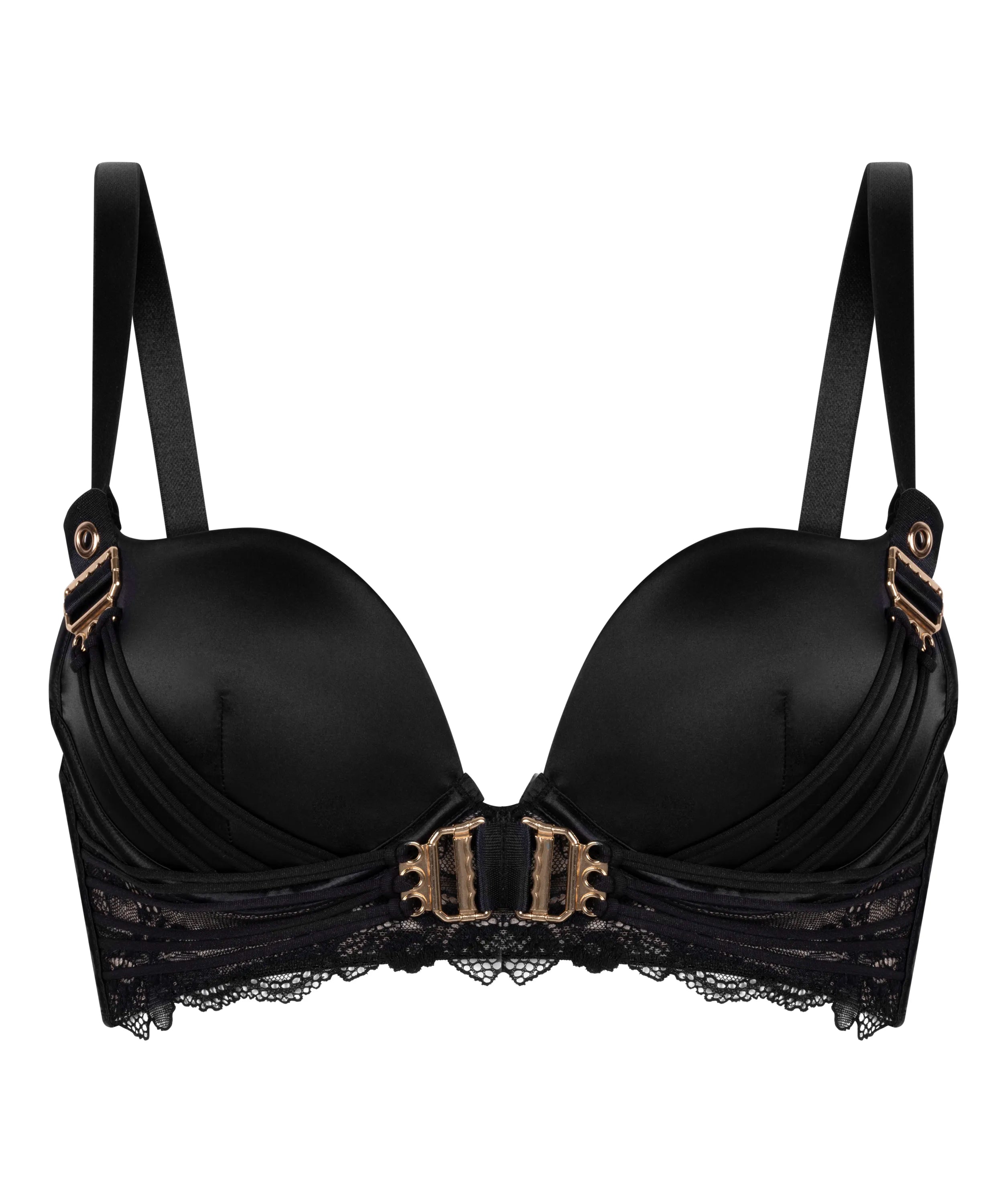 Hunkemoller_Black_Avela Padded Underwired Longline Push-Up Bra in Different Cup Sizes_302375_Caviar_05