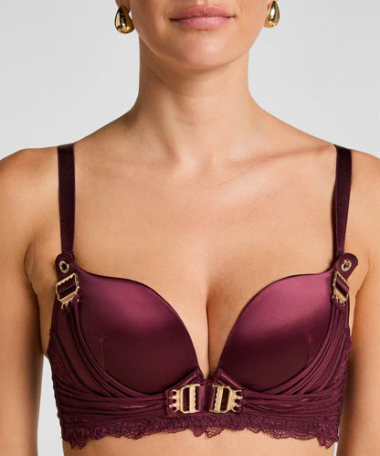 Hunkemoller_Red_Avela Padded Underwired Longline Push-Up Bra in Different Cup Sizes_302376_Zinfandel_02