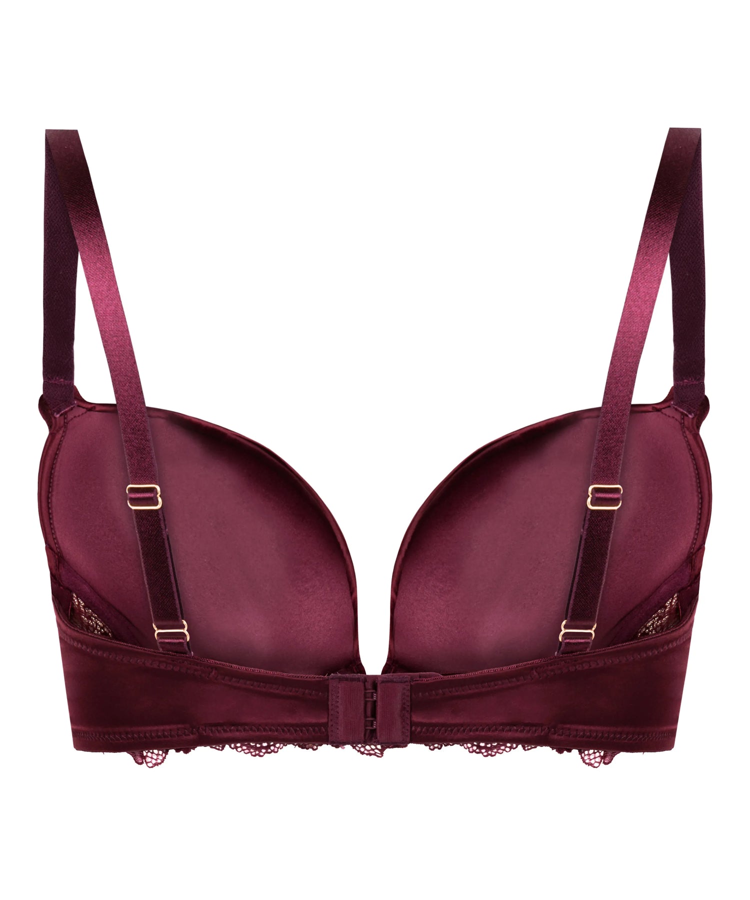 Hunkemoller_Red_Avela Padded Underwired Longline Push-Up Bra in Different Cup Sizes_302376_Zinfandel_06