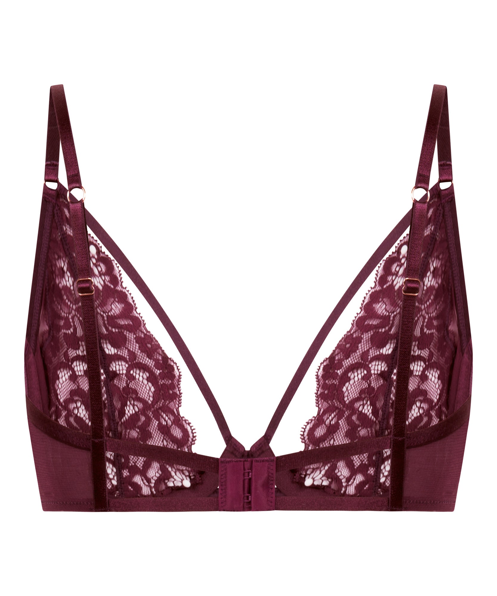 Hunkemoller_Zinfandel_Cinnamon Non-Padded Underwired Bra in Different Cup Sizes_302379_Zinfandel_09