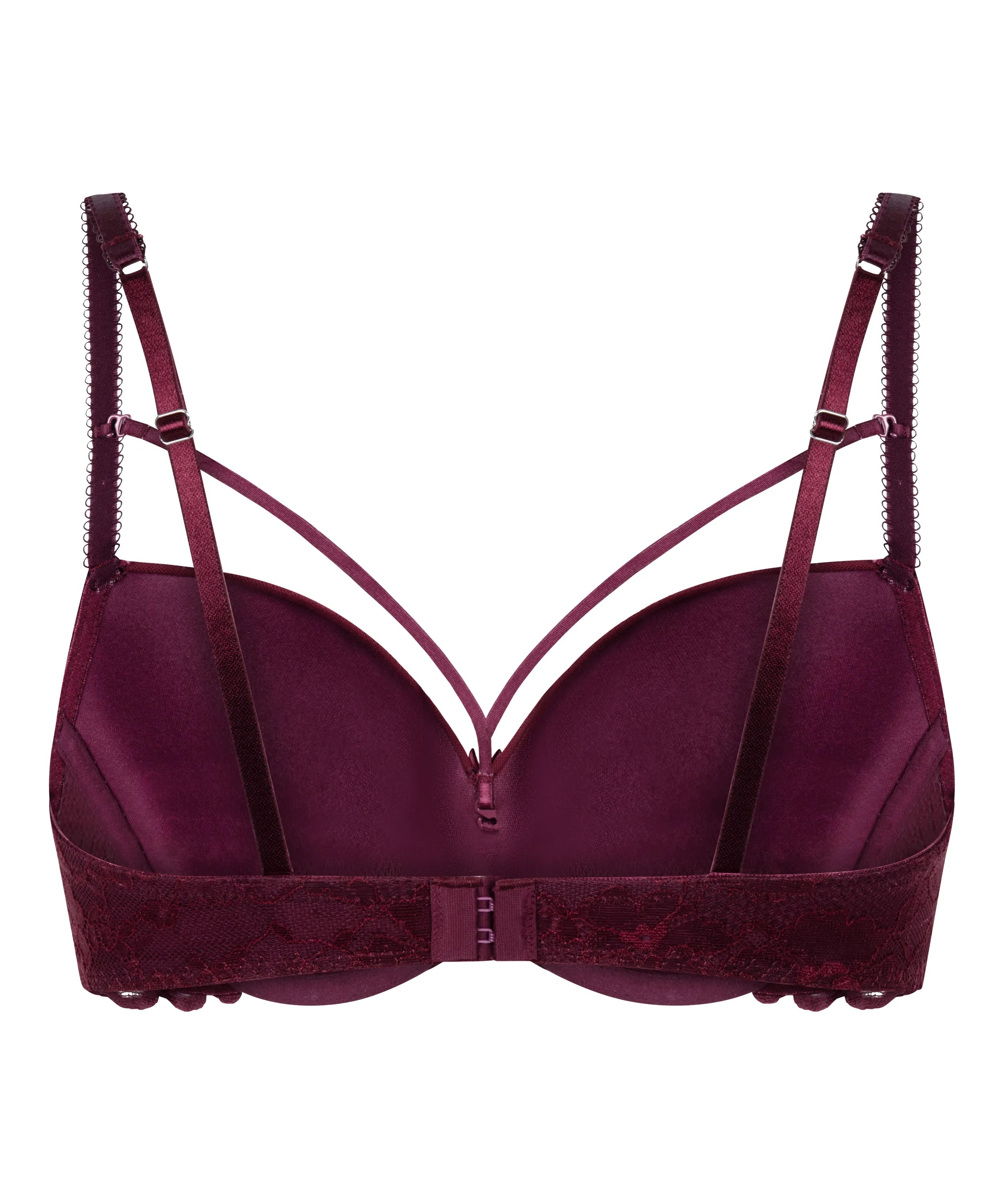 Hunkemoller_Red_Isadora Padded Underwired Bra in Different Cup Sizes_302412_Zinfandel_06