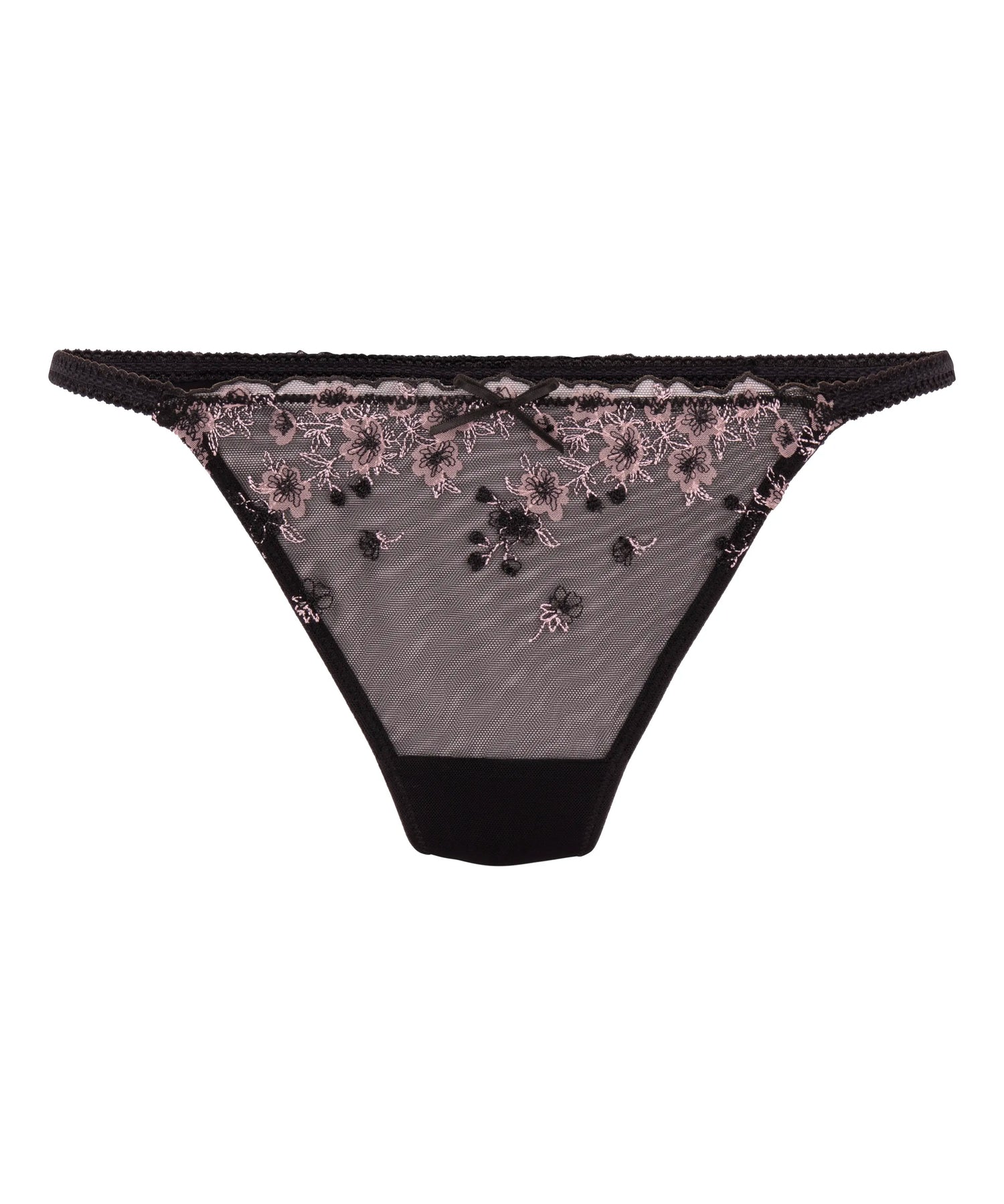 Hunkemoller_Black_Chloe Highleg String_302421_Caviar_04